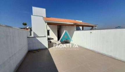Cobertura com 2 dormitórios à venda, 98 m² por R$ 594.660,00 - Vila Eldízia - Santo André/SP