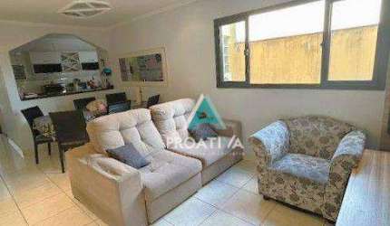 Apartamento com 3 dormitórios à venda, 107 m² por R$ 520.000,00 - Vila Camilópolis - Santo André/SP
