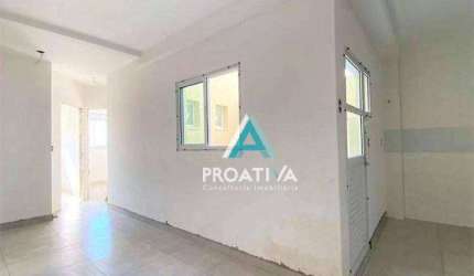 Apartamento com 2 dormitórios à venda, 52 m² - Campestre - Santo André/SP