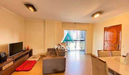 Apartamento com 3 dormitórios à venda, 110 m²  - Vila Bastos - Santo André/SP