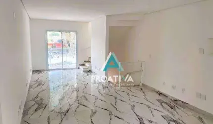 Sobrado com 2 dormitórios à venda, 117 m² - Parque Novo Oratório - Santo André/SP