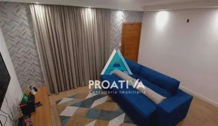 Sobrado com 3 dormitórios à venda, 175 m²- Vila Homero Thon - Santo André/SP