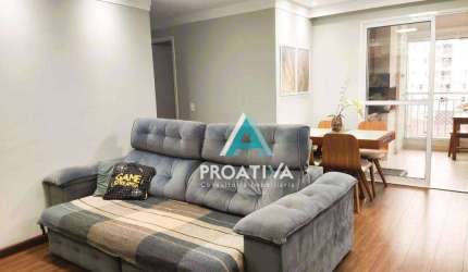 Apartamento com 2 dormitórios à venda, 72 m²  - Santa Paula - São Caetano do Sul/SP