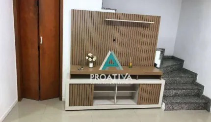 Sobrado com 2 dormitórios à venda, 63 m² - Vila Valparaíso - Santo André/SP