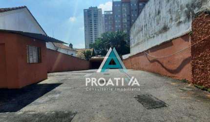 Terreno à venda, 400 m² por R$ 2.600.000,04 - Campestre - Santo André/SP