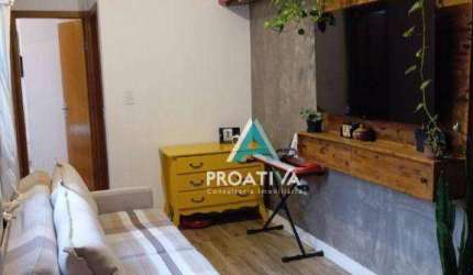 Cobertura com 2 dormitórios à venda, 96 m² - Paraso - Santo André/SP