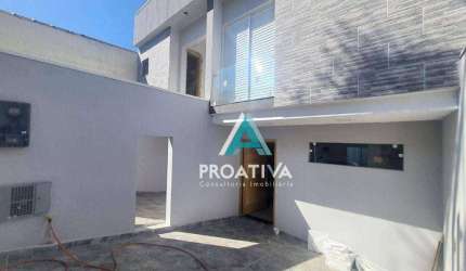 Sobrado com 2 dormitórios à venda, 95 m² por R$ 530.000,00 - Jardim das Maravilhas - Santo André/SP
