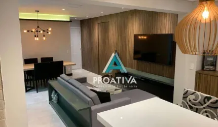 Apartamento com 3 dormitórios à venda, 103 m² - Centro - Santo André/SP