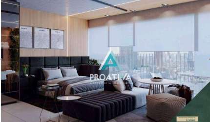 Apartamento com 1 dormitório à venda, 36 m² - Centro - São Caetano do Sul/SP