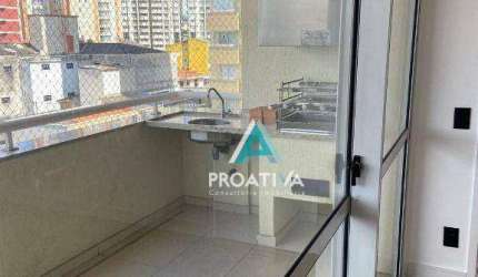 Apartamento com 3 dormitórios à venda, 114 m² - Centro - Santo André/SP