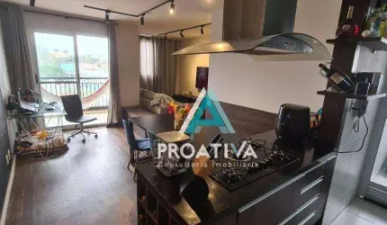 Apartamento com 2 dormitórios à venda, 64 m² - Utinga - Santo André/SP