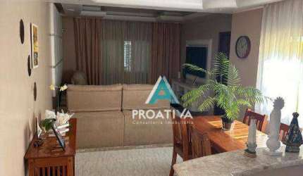 Sobrado com 3 dormitórios à venda, 344 m² - Parque São Vicente - Mauá/SP