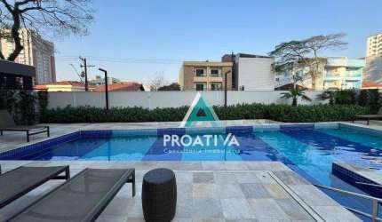 Apartamento com 3 dormitórios à venda, 135 m² - Vila Assunção - Santo André/SP