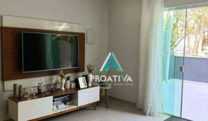 Sobrado com 3 dormitórios à venda, 170 m²- Jardim Las Vegas - Santo André/SP