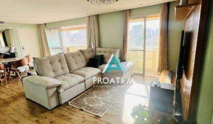 Apartamento com 3 dormitórios à venda, 128 m² - Centro - Santo André/SP