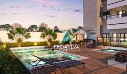 Apartamento com 2 dormitórios à venda, 64 m² - Campestre - Santo André/SP