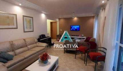 Apartamento com 4 dormitórios à venda, 163 m²- Vila Bastos - Santo André/SP