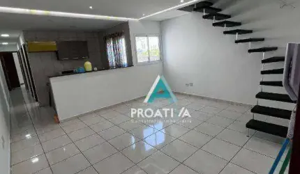 Cobertura com 3 dormitórios à venda, 121 m²- Vila Pires - Santo André/SP