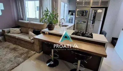 Cobertura com 3 dormitórios à venda, 140 m²- Vila Valparaíso - Santo André/SP