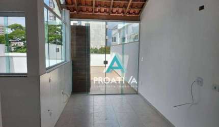 Cobertura à venda, 95 m² por R$ 530.000,00 - Vila Valparaíso - Santo André/SP