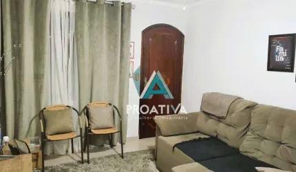Casa com 4 dormitórios à venda, 124 m²- Santa Maria - Santo André/SP