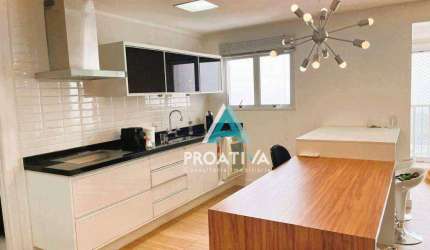 Apartamento com 2 dormitórios à venda, 101 m² por R$ 1.055.000,00 - Campestre - Santo André/SP