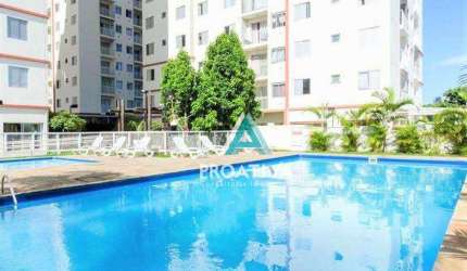 Apartamento com 3 dormitórios à venda, 67 m² por R$ 440.000,00 - Vila Homero Thon - Santo André/SP