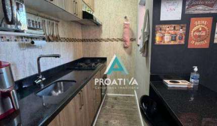 Apartamento com 2 dormitórios à venda, 67 m² - Vila Príncipe de Gales - Santo André/SP