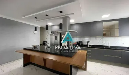 Sobrado com 3 dormitórios à venda, 187 m² - Vila Alto de Santo André - Santo André/SP