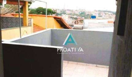Casa com 2 dormitórios à venda, 122 m² - Parque Erasmo Assunção - Santo André/SP