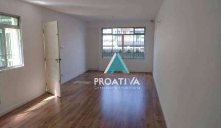 Sobrado com 3 dormitórios, 131 m² - venda por R$ 750.000,00 ou aluguel por R$ 3.410,00/mês - Parque Jaçatuba - Santo André/SP