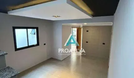 Cobertura com 2 dormitórios à venda, 87 m² - Vila Scarpelli - Santo André/SP