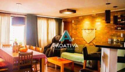 Apartamento com 3 dormitórios à venda, 100 m² - Centro - Santo André/SP