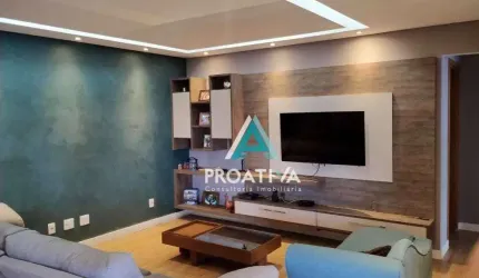 Apartamento com 3 dormitórios à venda, 126 m² por R$ 1.400.000,00 - Vila Gilda - Santo André/SP