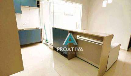 Apartamento com 2 dormitórios à venda, 56 m² - Vila Curuçá - Santo André/SP