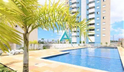 Apartamento com 2 dormitórios à venda, 60 m² - Vila Valparaíso - Santo André/SP