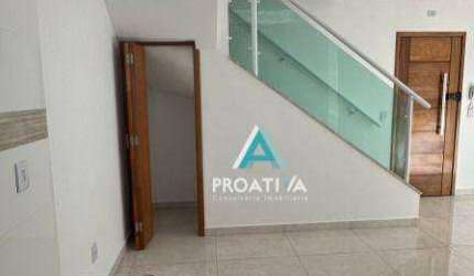Cobertura com 2 dormitórios à venda, 106 m² - Vila Camilópolis - Santo André/SP