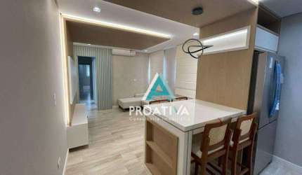 Apartamento com 2 dormitórios à venda, 60 m² - Campestre - Santo André/SP