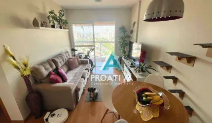 Apartamento com 2 dormitórios à venda, 54 m² - Santa Maria - Santo André/SP