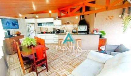 Cobertura com 3 dormitórios à venda, 154 m² - Vila Gilda - Santo André/SP