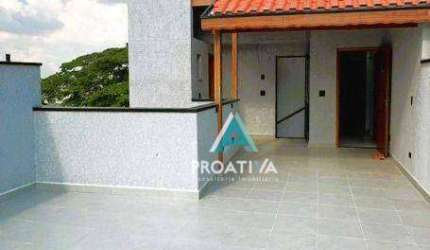 Cobertura com 2 dormitórios à venda, 108 m² por R$ 455.000,00 - Jardim Silvana - Santo André/SP