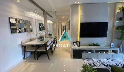 Apartamento com 2 dormitórios à venda, 73 m² por R$ 852.000,00 - Centro - São Caetano do Sul/SP