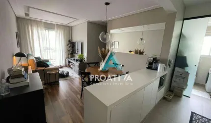 Apartamento com 2 dormitórios à venda, 62 m² por R$ 580.000,00 - Campestre - Santo André/SP