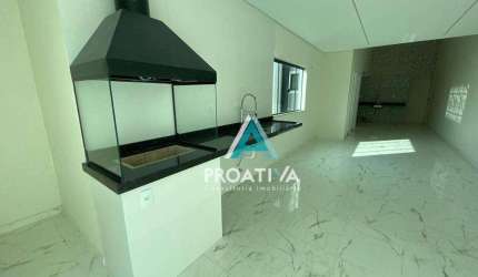 Cobertura com 3 dormitórios à venda, 200 m² - Vila Scarpelli - Santo André/SP