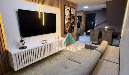 Cobertura com 2 dormitórios à venda, 116 m² - Campestre - Santo André/SP