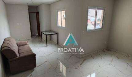 Cobertura com 2 dormitórios à venda, 107 m²- Jardim do Estádio - Santo André/SP