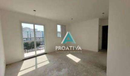 Apartamento com 3 dormitórios à venda, 59 m² por R$ 429.900,00 - Campestre - Santo André/SP