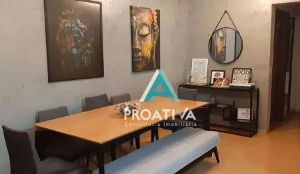 Apartamento com 3 dormitórios, 93 m² - venda por R$ 749.000,00 ou aluguel por R$ 6.380,00/mês - Vila Bastos - Santo André/SP