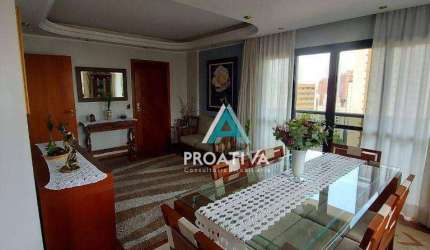 Apartamento com 3 dormitórios à venda, 150 m² - Vila Bastos - Santo André/SP