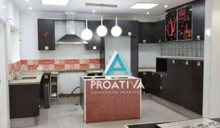 Casa com 3 dormitórios para alugar, 193 m² por - Campestre - Santo André/SP